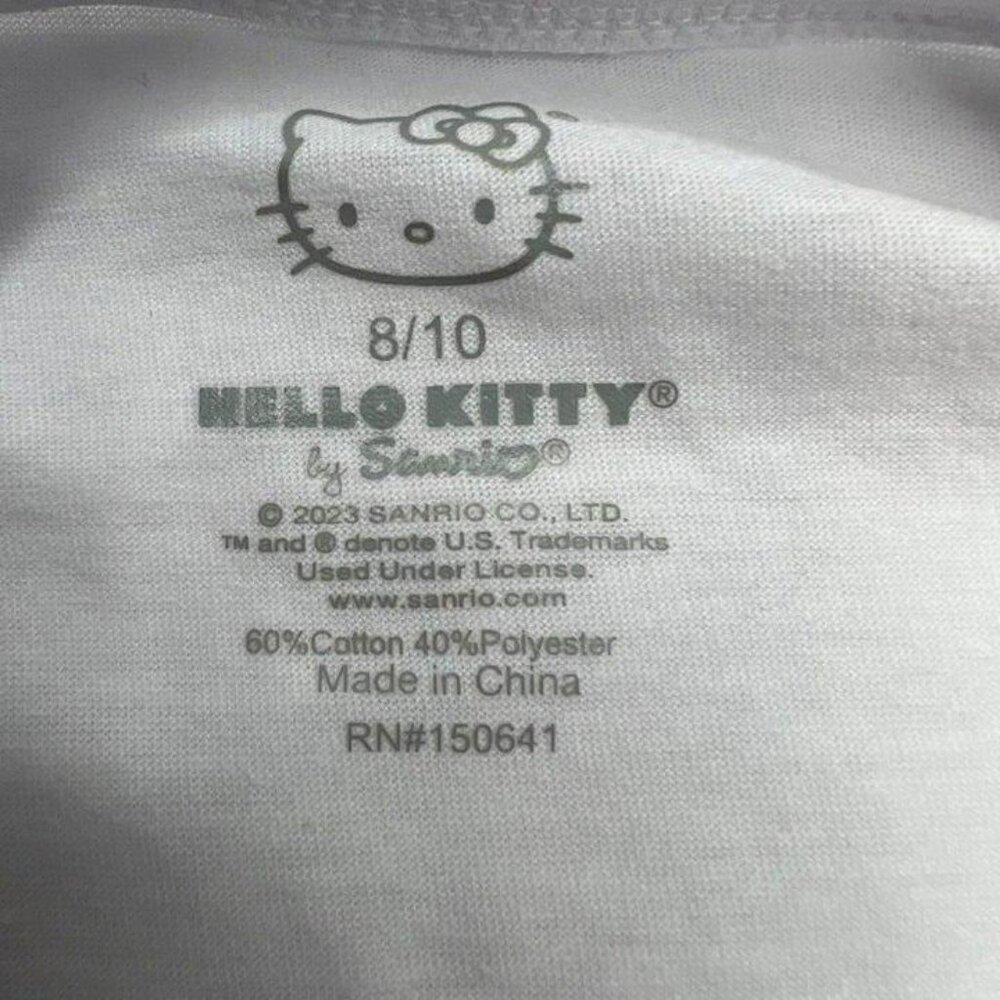 Sanrio Hello Kitty Girls Kindness Matters Tee Size 8/10 - Picture 2 of 2
